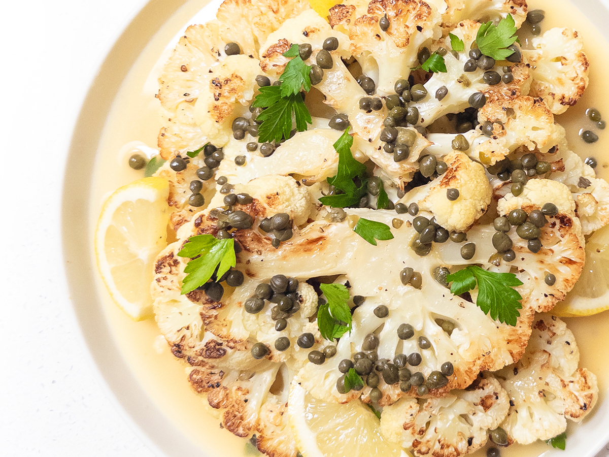 Cauliflower Piccata