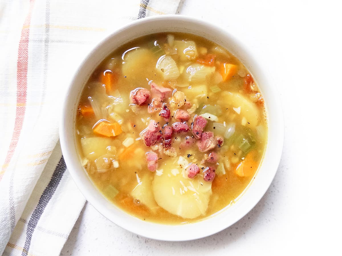 Lentil and Root Vegetable Soup