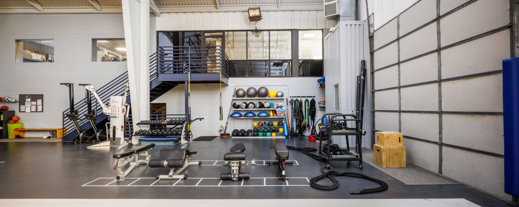 Gym space with premium equipment at WAC Lake Country