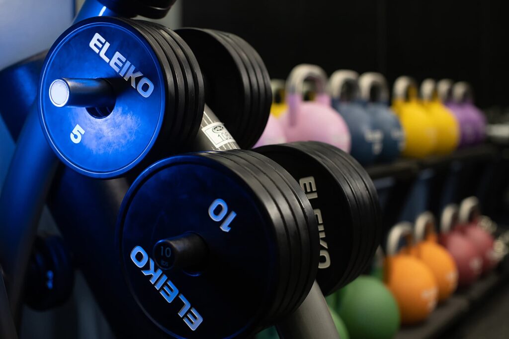 Premium weights and equipment